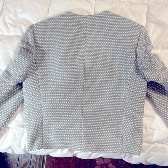 Vintage Armani Collezioni Winter 2000 Virgin Wool Boucle blazer size 6 Italy - Picture 6 of 6